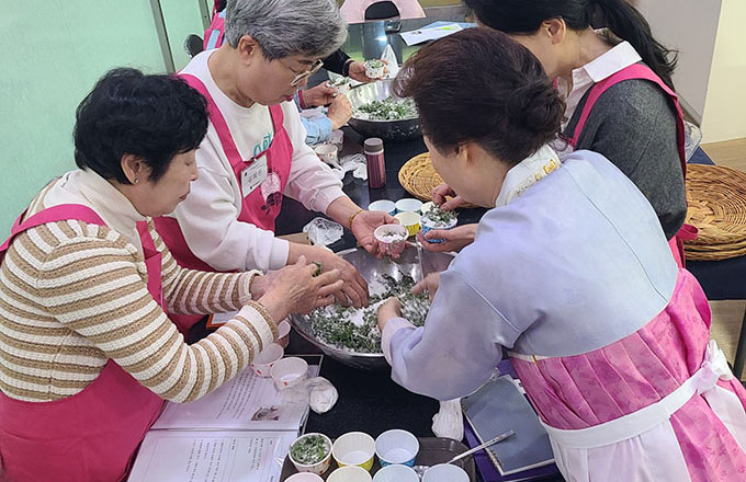 개성 후손을 위한 개성음식 특강 관련 이미지
