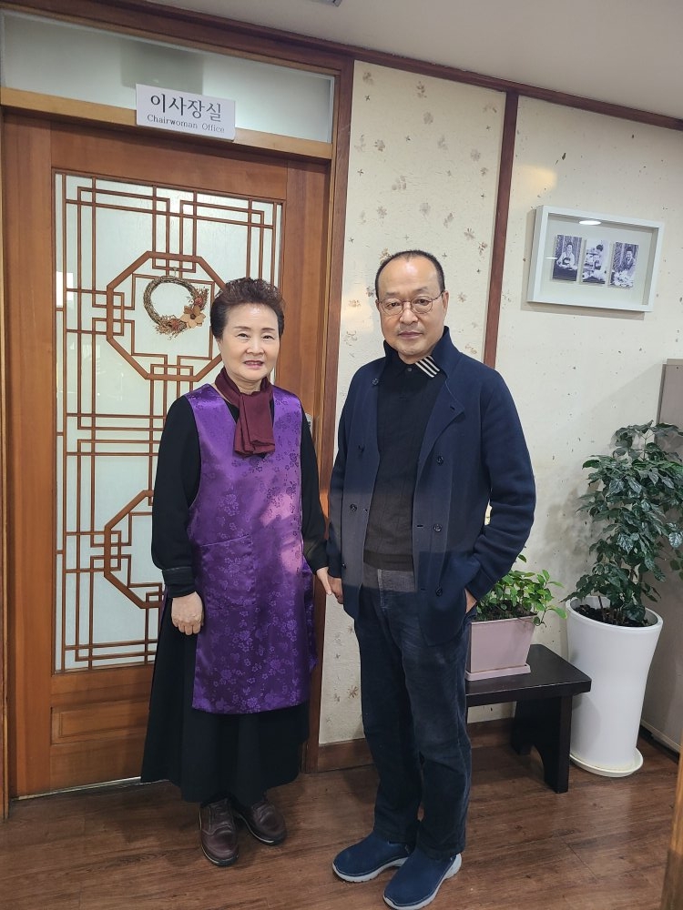 (사)대한민국전통음식총연합회 런던 지회장