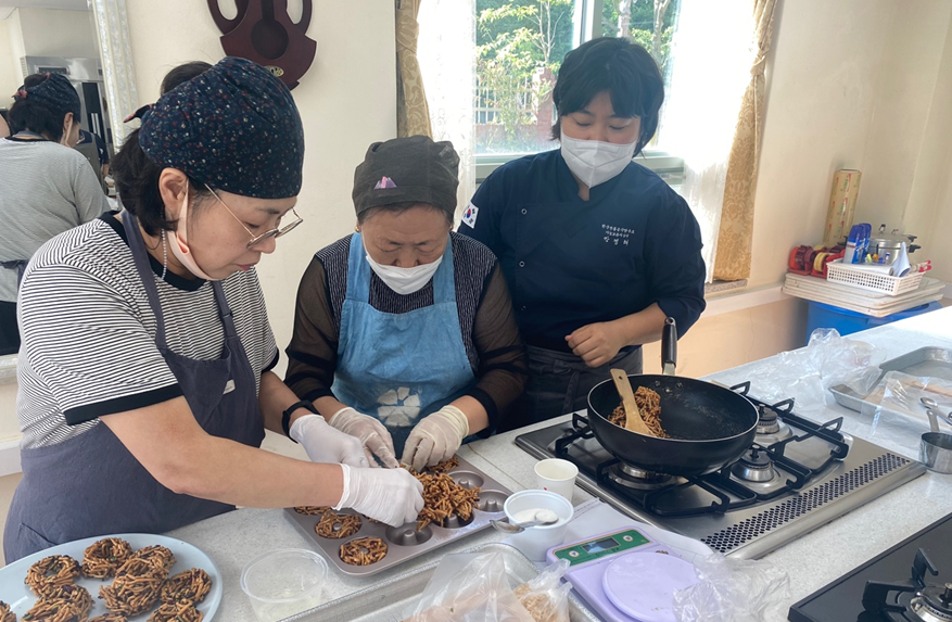 봉화군 농업기술센터(전통 병과 창업 및 수료증 취득 교육) 관련 이미지