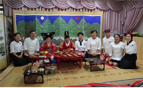 2015 해외요리학교 한식강좌담당교수 양성과정 교육 관련 이미지