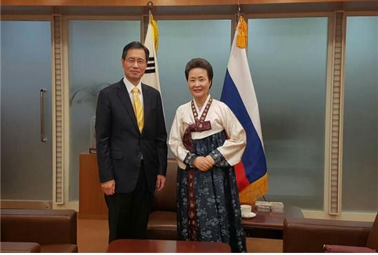 러시아 모스크바 한식교육행사 관련 이미지