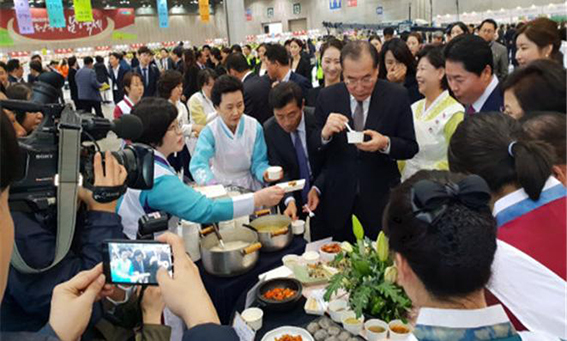 농협 중앙회 김장행사 전시 및 시식진행 관련 이미지