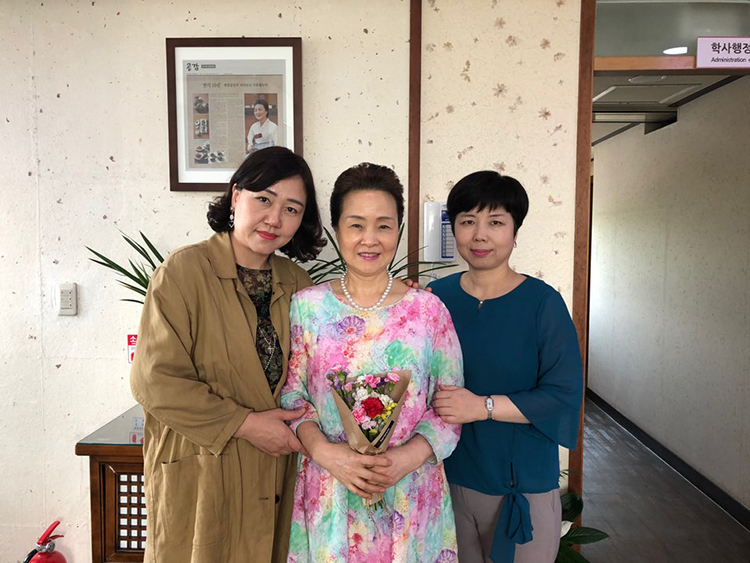부천대학교 김운진 교수님, 이인옥 선생님 방문 관련 이미지