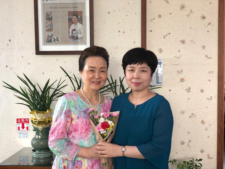 부천대학교 김운진 교수님, 이인옥 선생님 방문 관련 이미지
