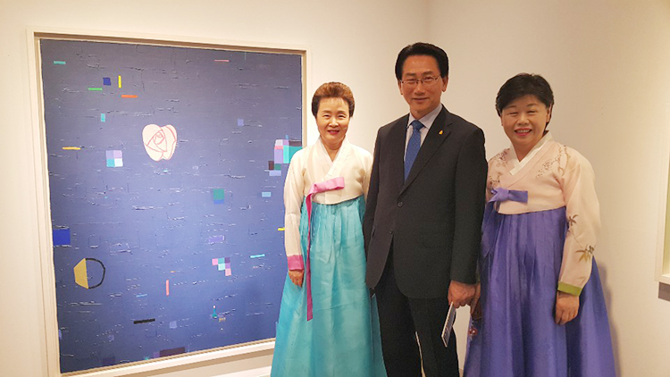 정택영 작가 갤러리 오픈식 관련 이미지