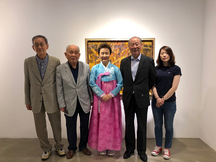 미수복경기도민회 개성시민회 송도지 편집부 임원 방문 관련 이미지