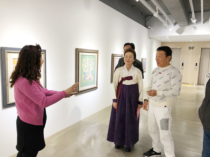 일본한식진흥협회 최천호 명예 회장님  연구소 방문 관련 이미지