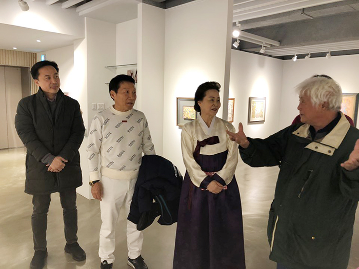 일본한식진흥협회 최천호 명예 회장님  연구소 방문 관련 이미지