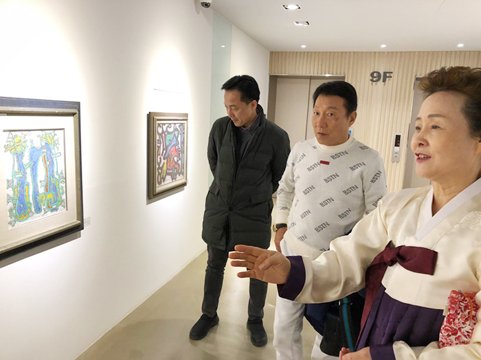 일본한식진흥협회 최천호 명예 회장님  연구소 방문 관련 이미지