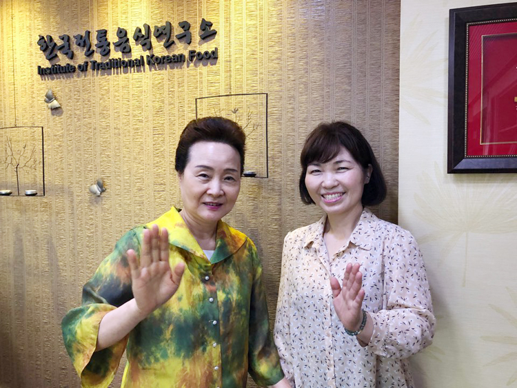 해외공관조리사로  주 스리랑카대사관으로  발령 받은  위금련 쉐프님 방문