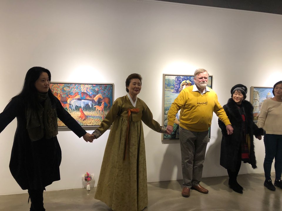 배화여자대학교 이계옥교수님 갤러리를 방문 관련 이미지
