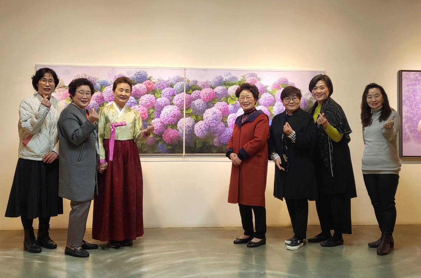 식생활개발연구회 회장단 관련 이미지