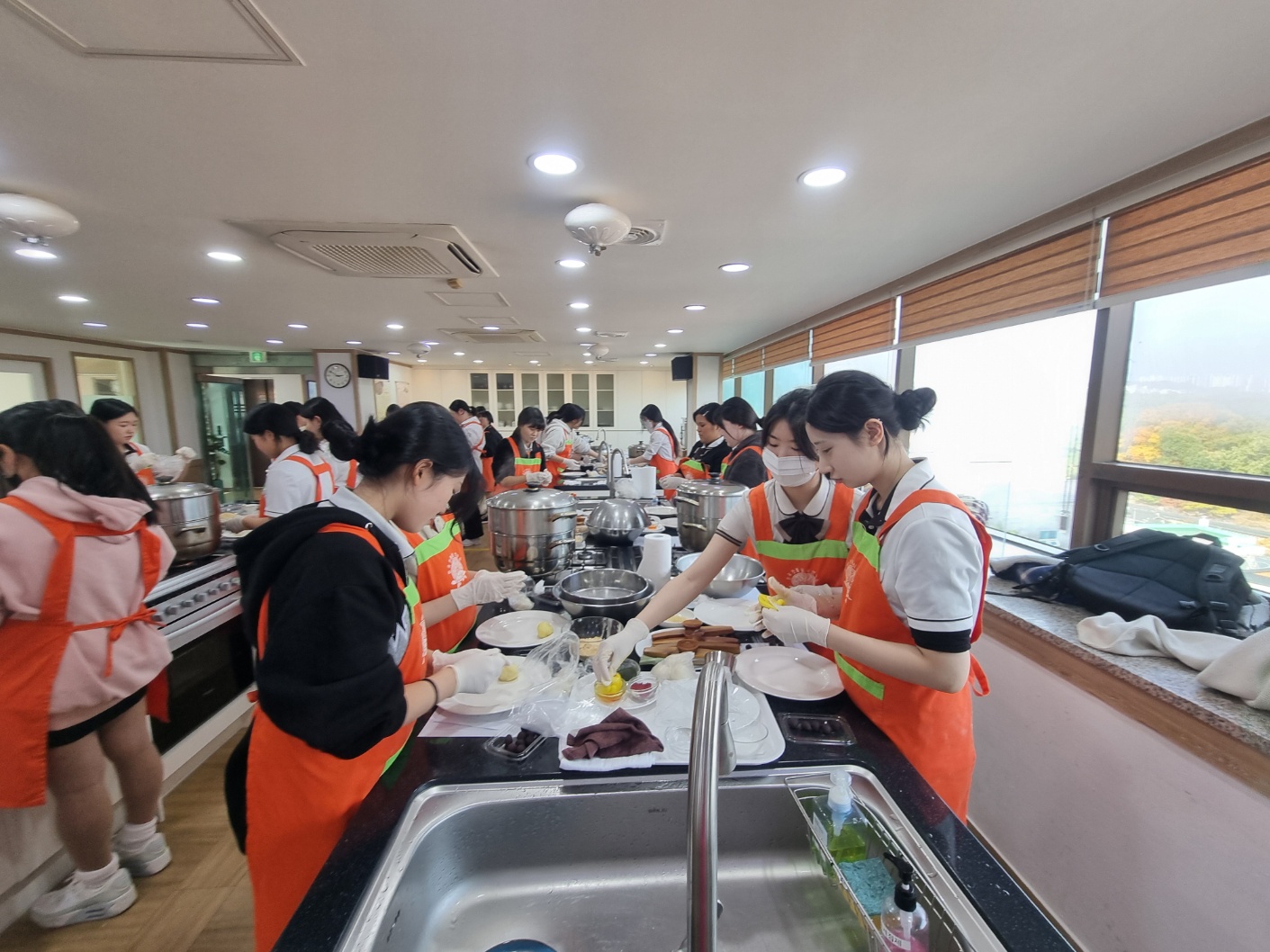 [체험] 대일관광고등학교 – 전통떡 만들기 – 관련 이미지
