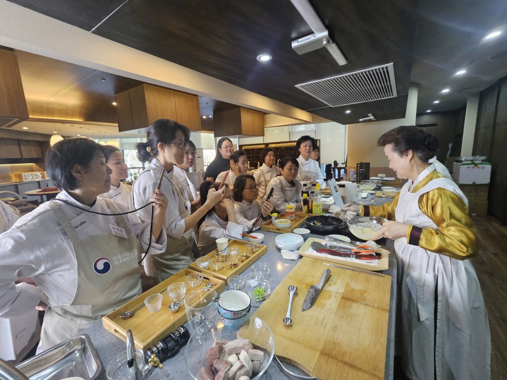 북경문화원  한식 강사(세계조리사)  워크숍