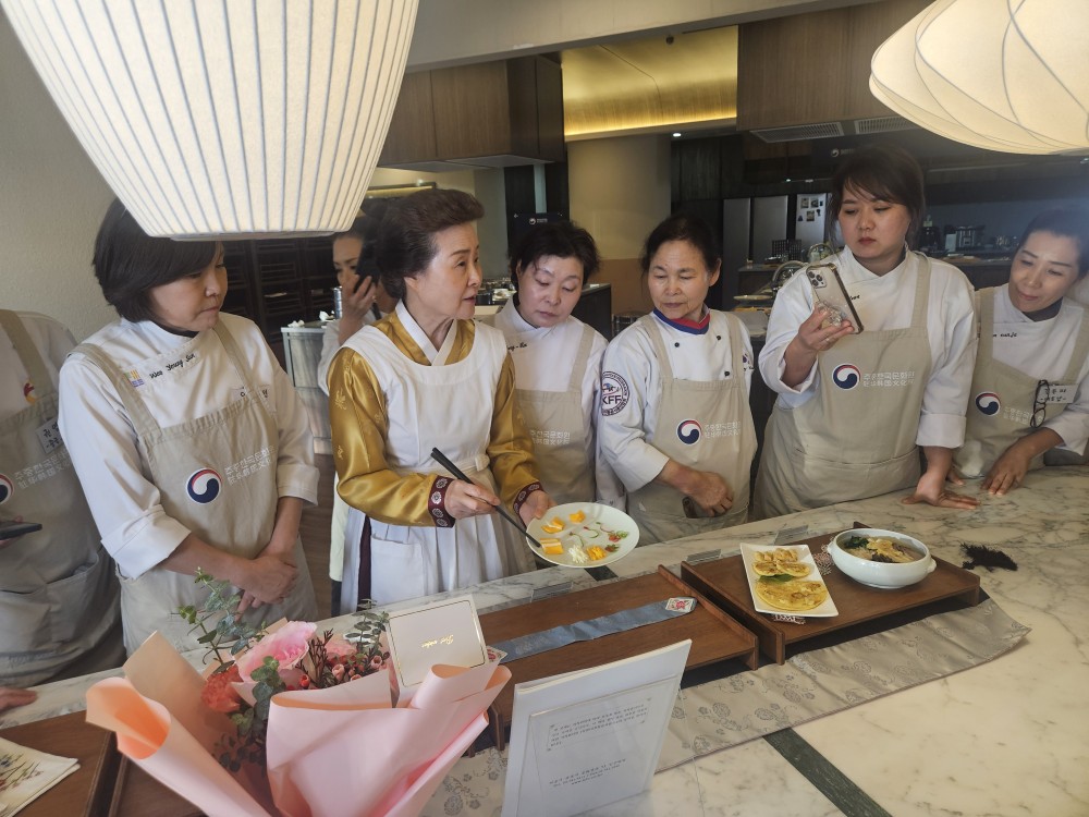 북경문화원  한식 강사(세계조리사)  워크숍 관련 이미지