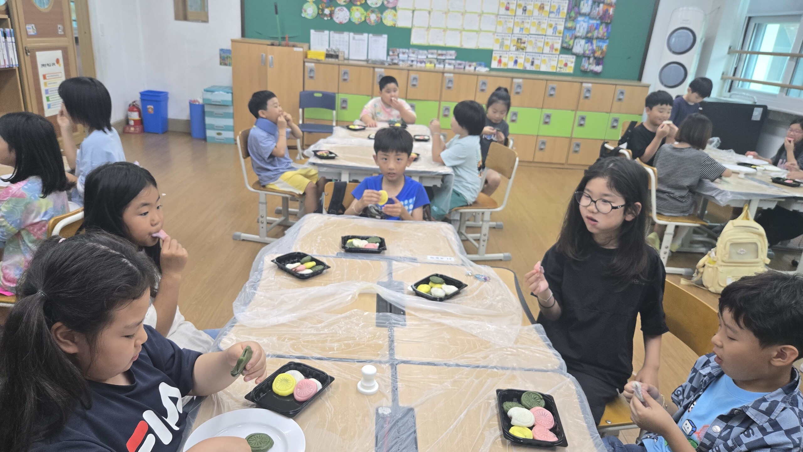 [교육] ‘개성음식에 대한 이해와 전통떡 만들기’ 학생 체험 교육 -5- 관련 이미지