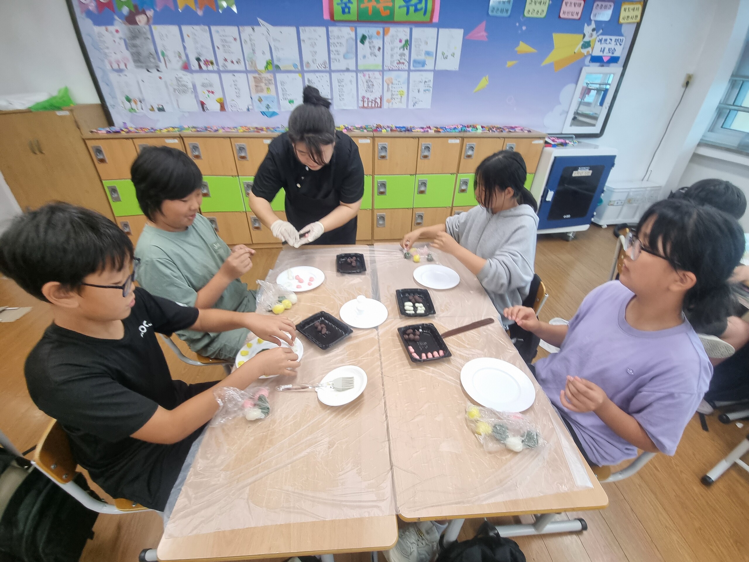 [교육] ‘개성음식에 대한 이해와 전통떡 만들기’ 학생 체험 교육 -7- 관련 이미지